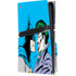 DC Comics The Joker vs Batman Vintage art PS5 Pro Disk Console Skin
