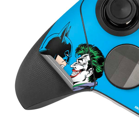 DC Comics The Joker vs Batman Vintage art Xbox Elite Wireless Controller Series 2 Skin