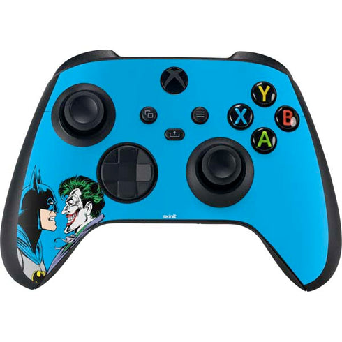 DC Comics The Joker vs Batman Vintage art XBox Series X Digital Edition Bundle Skin