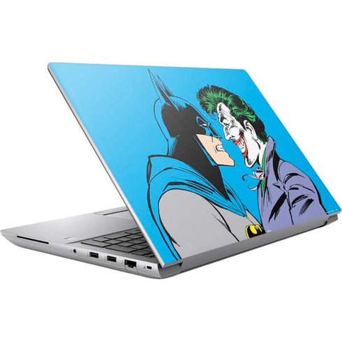 DC Comics The Joker vs Batman Vintage art HP ZBook Fury 16 G10 Skin