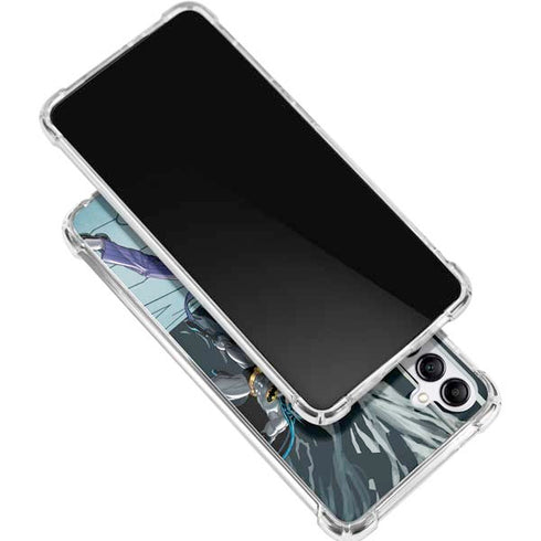 DC Comics The Joker vs Batman Art Galaxy A16 5G Clear Case