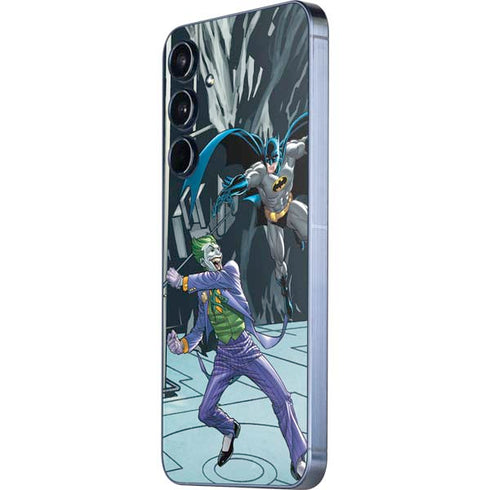 DC Comics The Joker vs Batman Art Galaxy A35 5G Skin