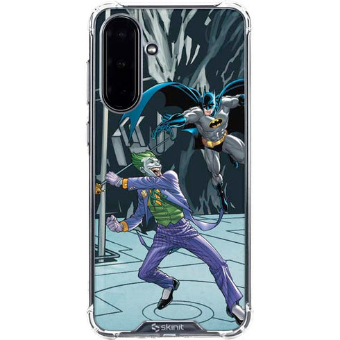 DC Comics The Joker vs Batman Art Galaxy A36 5G Clear Case