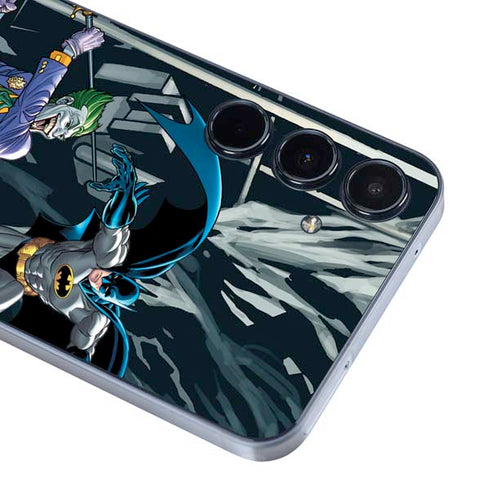 DC Comics The Joker vs Batman Art Galaxy A55 5G Skin
