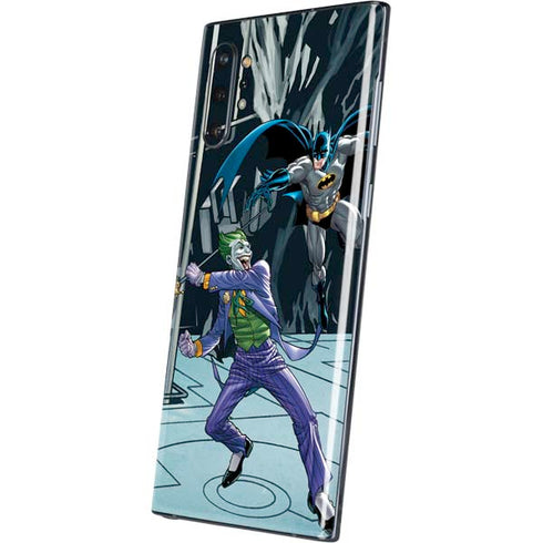 DC Comics The Joker vs Batman Art Galaxy Note 10 Plus Skin