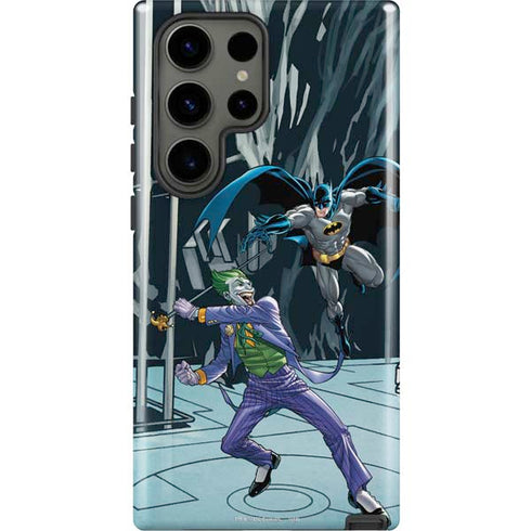 DC Comics The Joker vs Batman Art Galaxy S23 Ultra Pro Case