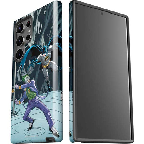 DC Comics The Joker vs Batman Art Galaxy S23 Ultra Pro Case