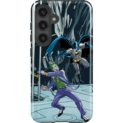DC Comics The Joker vs Batman Art Galaxy S25 Impact Case