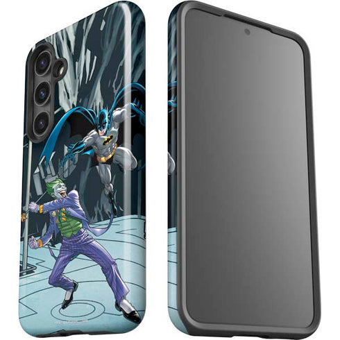 DC Comics The Joker vs Batman Art Galaxy S25 Impact Case
