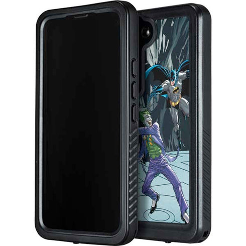 DC Comics The Joker vs Batman Art Galaxy S24 Plus Waterproof Case