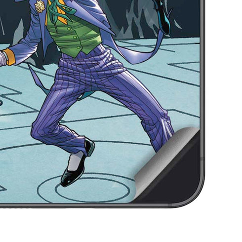 DC Comics The Joker vs Batman Art Galaxy S25 Skin