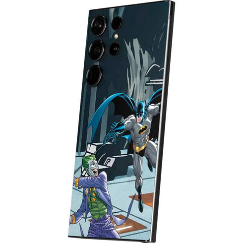 DC Comics The Joker vs Batman Art Galaxy S25 Ultra Skin