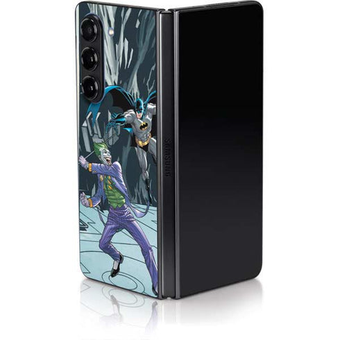 DC Comics The Joker vs Batman Art Galaxy Z Fold5 5G Skin
