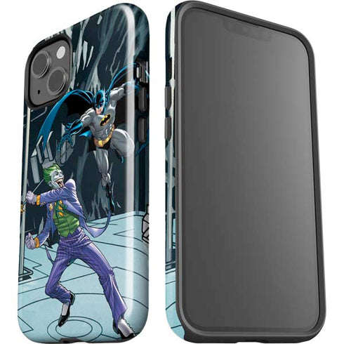 DC Comics The Joker vs Batman Art iPhone 15 Impact Case