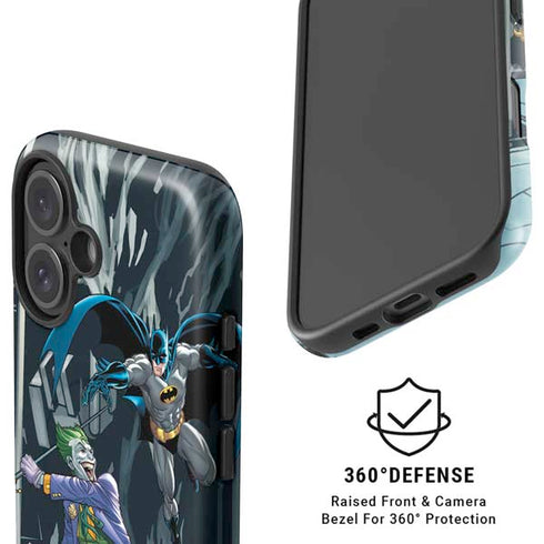 DC Comics The Joker vs Batman Art iPhone 16 Magsafe Impact Case