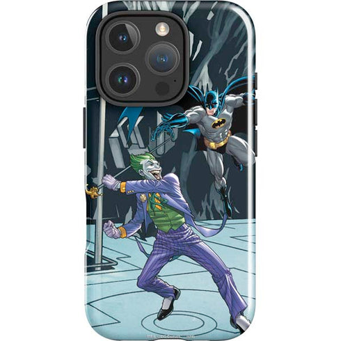 DC Comics The Joker vs Batman Art iPhone 16 Pro Impact Case