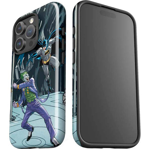 DC Comics The Joker vs Batman Art iPhone 16 Pro Max Impact Case