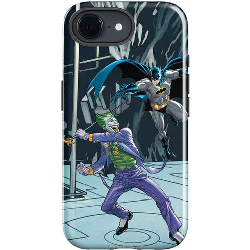 DC Comics The Joker vs Batman Art iPhone 16e Impact Case
