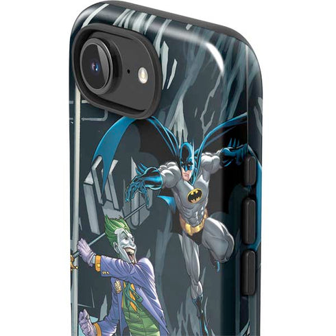 DC Comics The Joker vs Batman Art iPhone 16e Impact Case