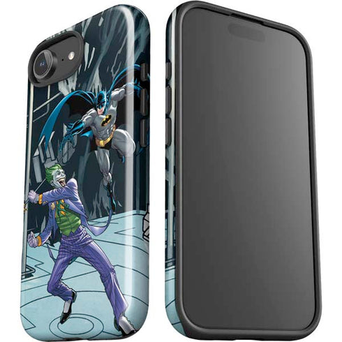 DC Comics The Joker vs Batman Art iPhone 16e Impact Case