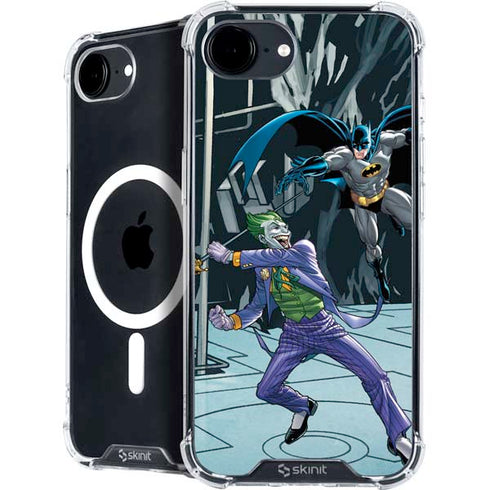 DC Comics The Joker vs Batman Art iPhone 16e MagSafe Case