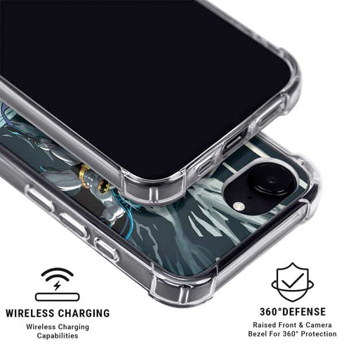 DC Comics The Joker vs Batman Art iPhone 16e MagSafe Case
