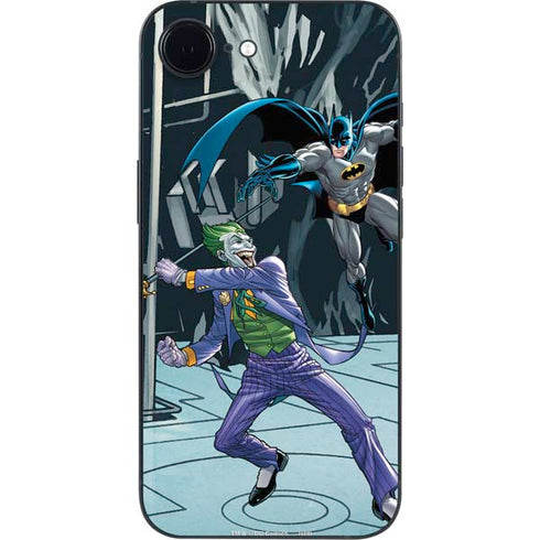 DC Comics The Joker vs Batman Art iPhone 16e Skin
