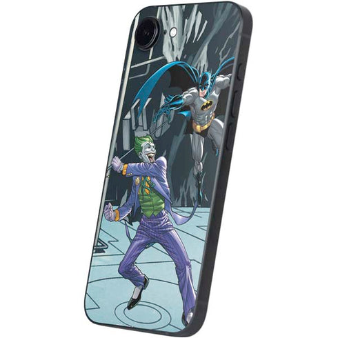 DC Comics The Joker vs Batman Art iPhone 16e Skin