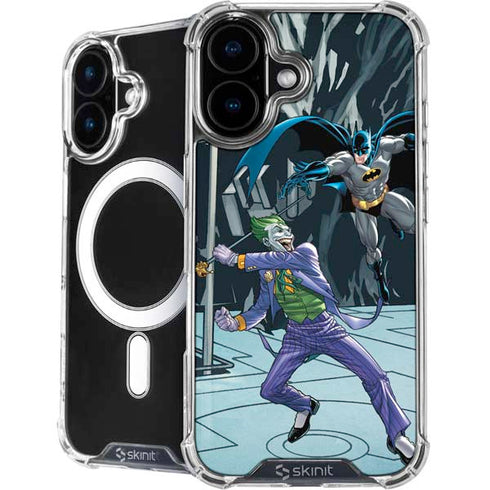 DC Comics The Joker vs Batman Art iPhone 17 MagSafe Case