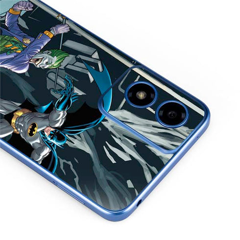 DC Comics The Joker vs Batman Art Moto G Play 4G (2024) Skin