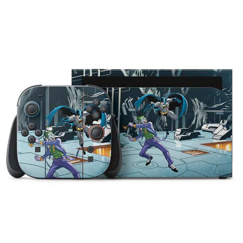 DC Comics The Joker vs Batman Art Nintendo Skins