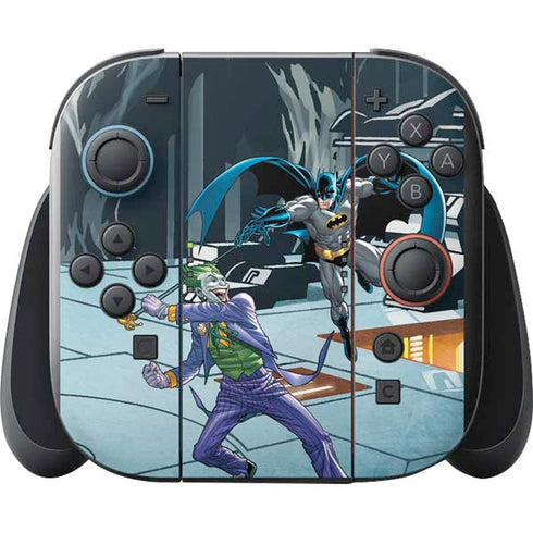 DC Comics The Joker vs Batman Art Nintendo Switch 2 (2025) with Joy-Con Skin