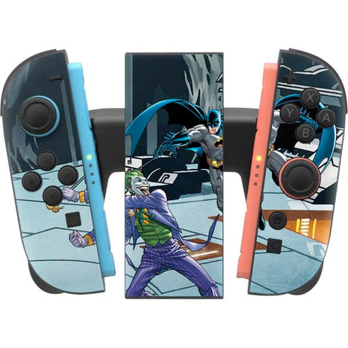 DC Comics The Joker vs Batman Art Nintendo Switch 2 (2025) Joy-Con Controller Skin