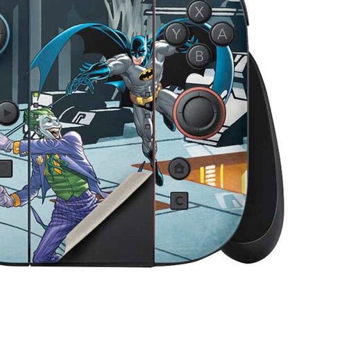 DC Comics The Joker vs Batman Art Nintendo Switch 2 (2025) Joy-Con Controller Skin