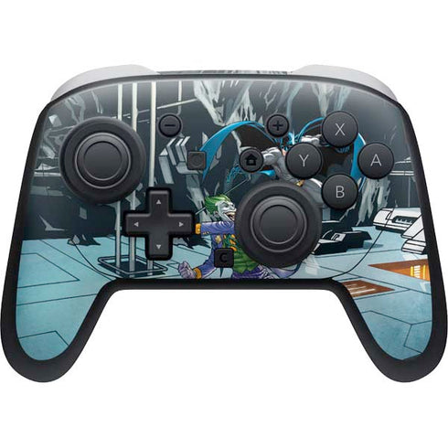 DC Comics The Joker vs Batman Art Nintendo Switch 2 (2025) Pro Controller Skin