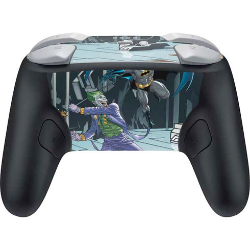 DC Comics The Joker vs Batman Art Nintendo Switch 2 (2025) Pro Controller Skin