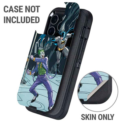 DC Comics The Joker vs Batman Art Otterbox Defender iPhone Skin