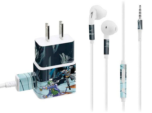 DC Comics The Joker vs Batman Art Phone Charger Skin