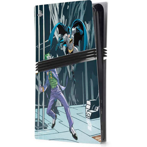 DC Comics The Joker vs Batman Art PlayStation PS5 Skins