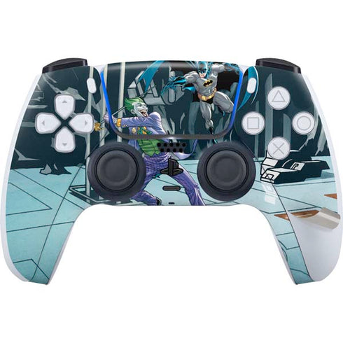 DC Comics The Joker vs Batman Art PS5 Pro Disk Bundle Skin