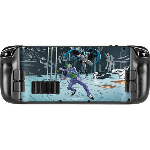 DC Comics The Joker vs Batman Art Steam Deck Handheld Gaming Computer Skin