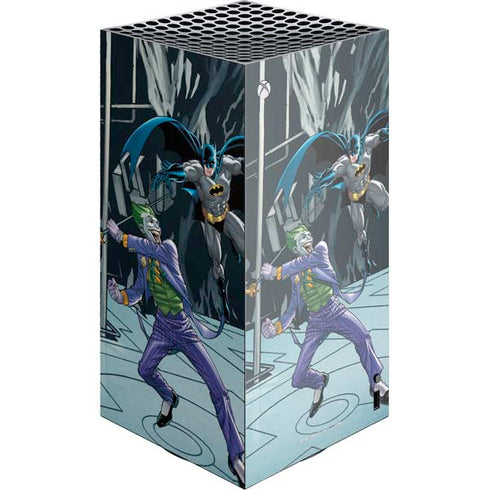 DC Comics The Joker vs Batman Art XBox Series X Digital Edition Console Skin