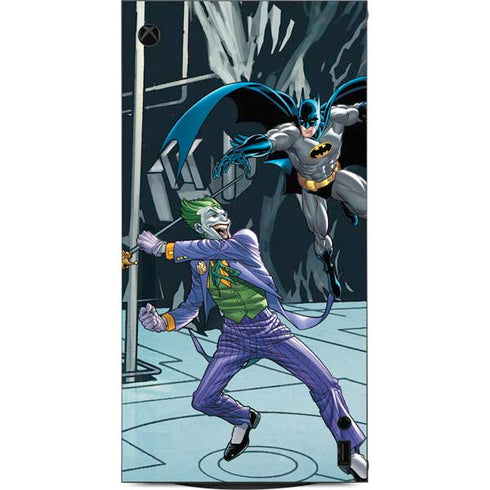 DC Comics The Joker vs Batman Art XBox Series X Digital Edition Console Skin
