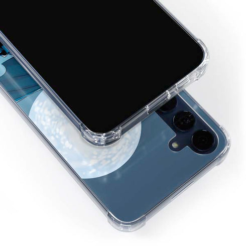 DC Comics Batman Watches Over the City Galaxy A35 5G Clear Case