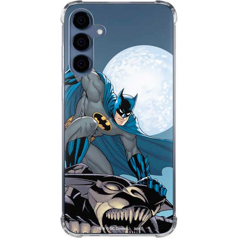 DC Comics Batman Watches Over the City Galaxy A55 5G Clear Case