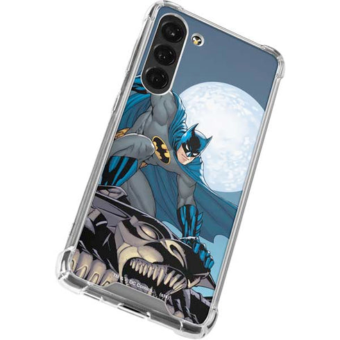 DC Comics Batman Watches Over the City Galaxy S24 FE Clear Case