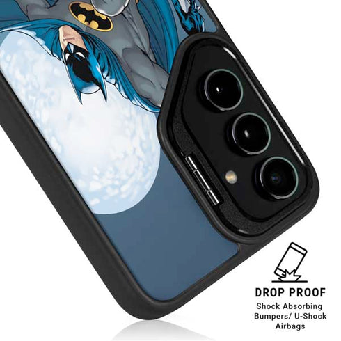 DC Comics Batman Watches Over the City Galaxy S25 Kickstand Case