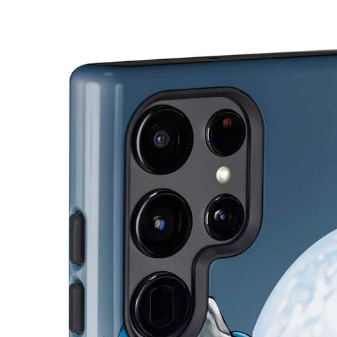 DC Comics Batman Watches Over the City Galaxy S25 Ultra Impact Case