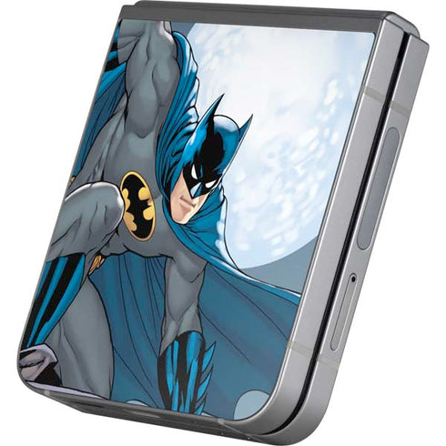 DC Comics Batman Watches Over the City Galaxy Z Flip6 Skin