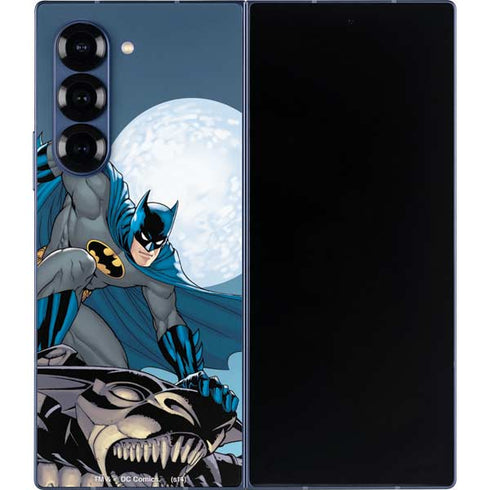 DC Comics Batman Watches Over the City Galaxy Z Fold6 Skin